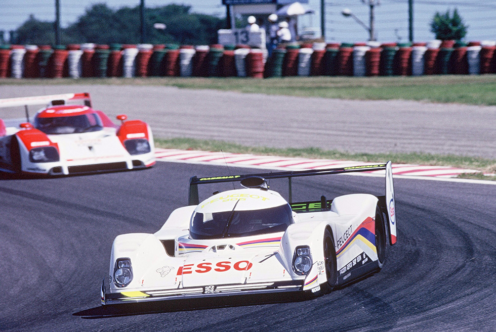 SWCで1000kmレースを採用したのは88年のWEC富士以来。プジョーは2位を一周引き離しての勝利だった。