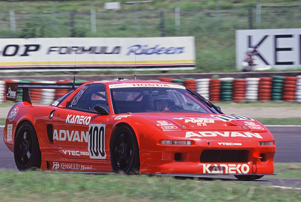十勝24時間でも総合2位のアドバンNSX GT2はここ鈴鹿1000kmでも2位、クラス優勝。