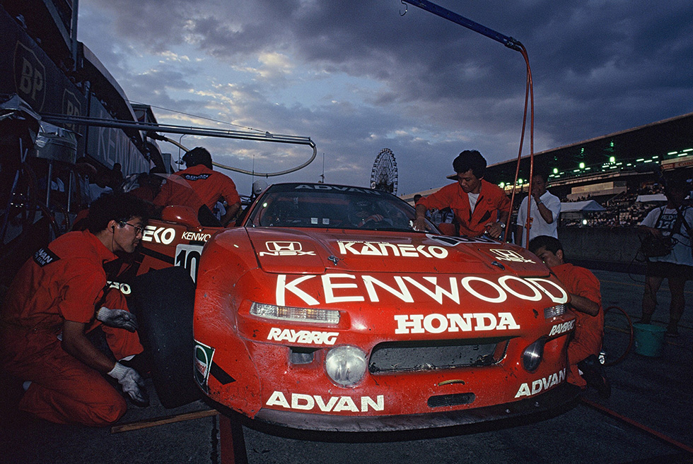 チーム国光のNSXはGTクラス優勝。去年から参戦する耐久レースでは4連覇している。