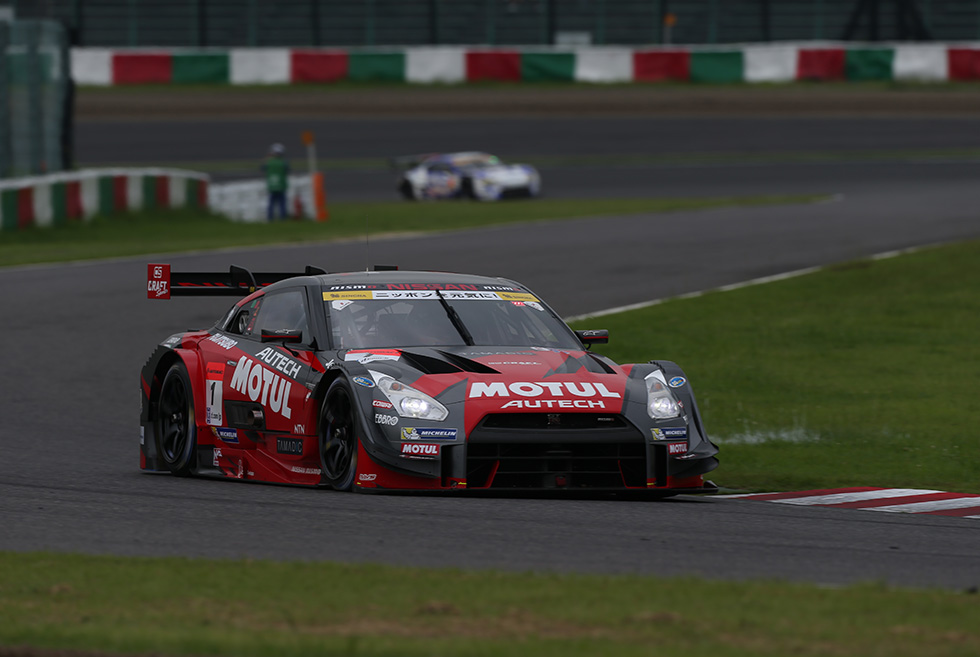 PPを獲得したのは#1モチュールGT-R。決勝は第2スティント後のコースアウトが響き7位に。