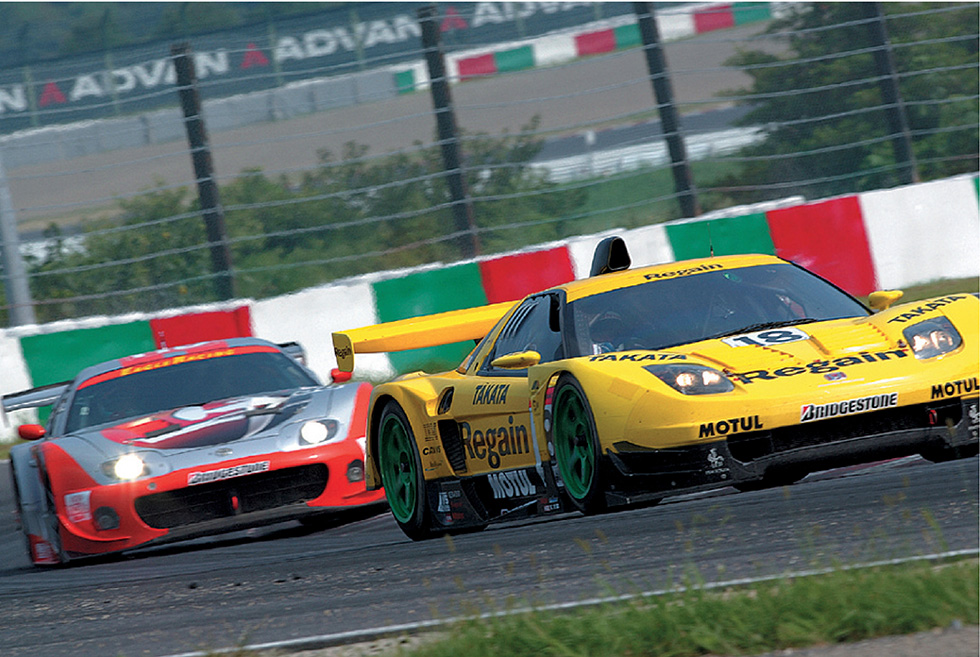 GT富士で優勝した#18NSXは、最初のピットインでトップに立つと独走､ノートラブルで1000kmを制した。