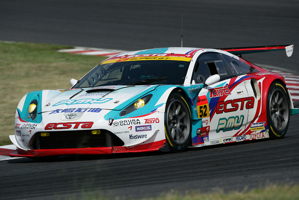 GT300でもPPから独走優勝したプロμセリカ。クムホタイヤも優勝に貢献。