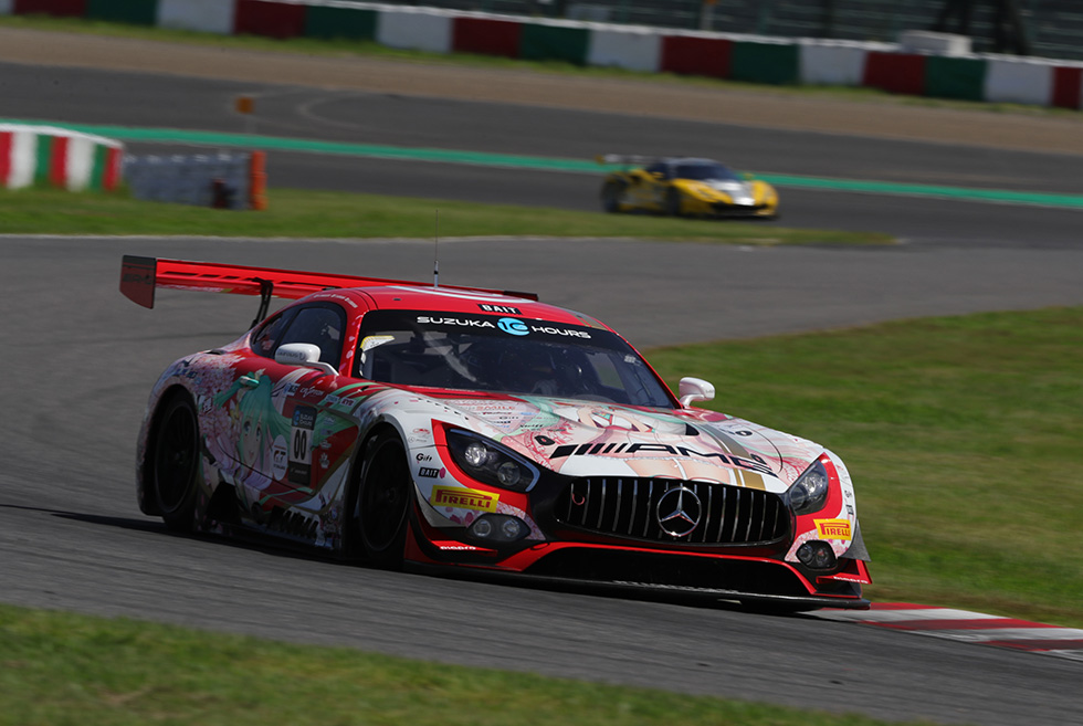 総合5位、アジアアワード優勝のMercedes-AMG Team GOOD SMILE。谷口／片岡／小林がドライブ。