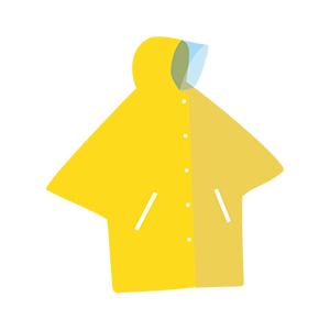 雨具(ポンチョやレインコート)