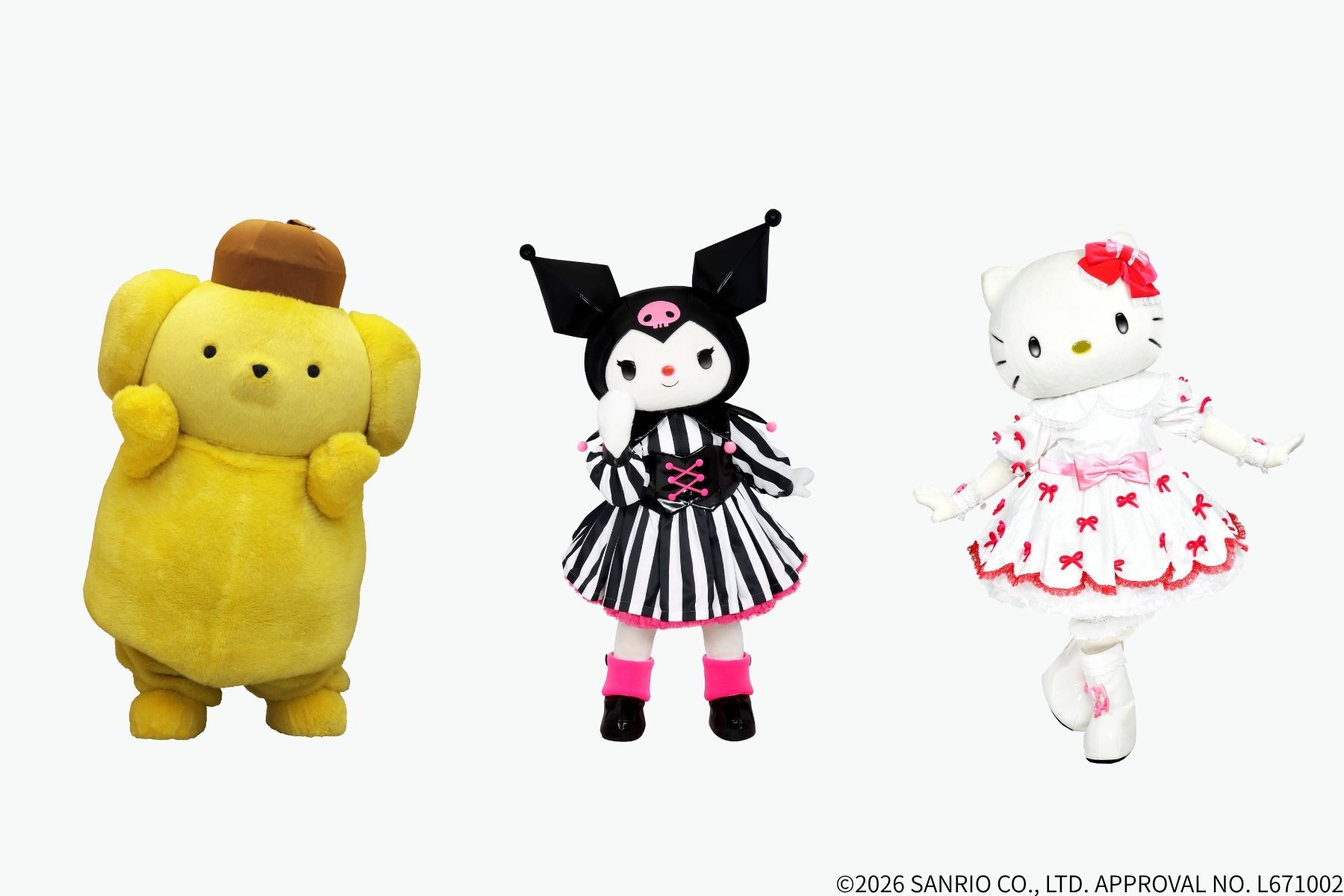JRA札幌競馬場 2003年SANRIOコラボVANdaオリジナルミニペアグラス Honda × Sanrio コラボ展示・体験 ＆ キャラクターグリーティング