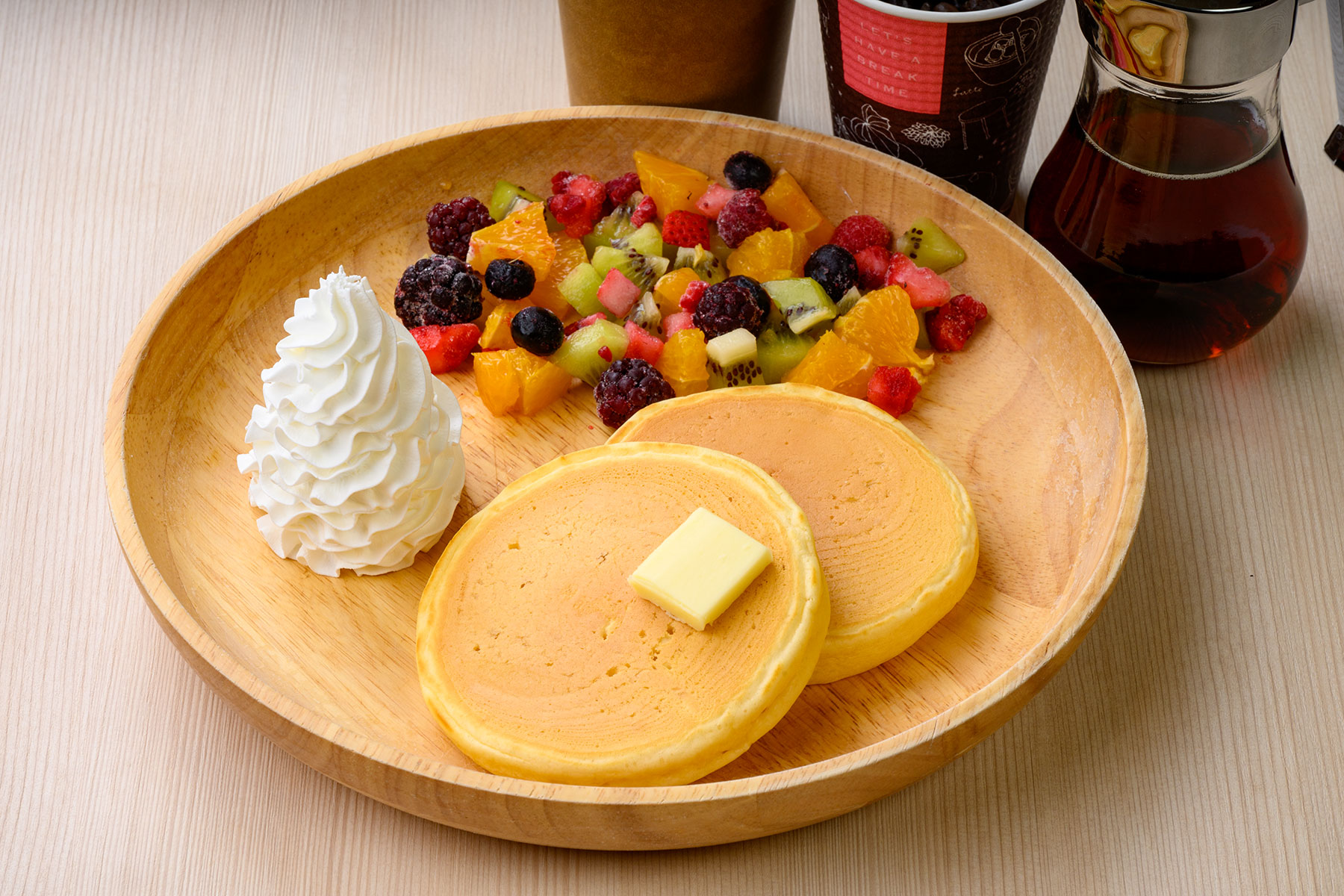 ぶんぶんのパンケーキやさん　デザートプレート　1,000円