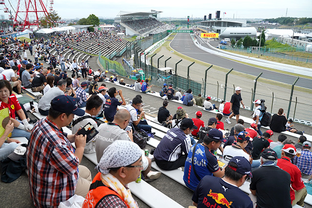 1コーナー側のビュー。
