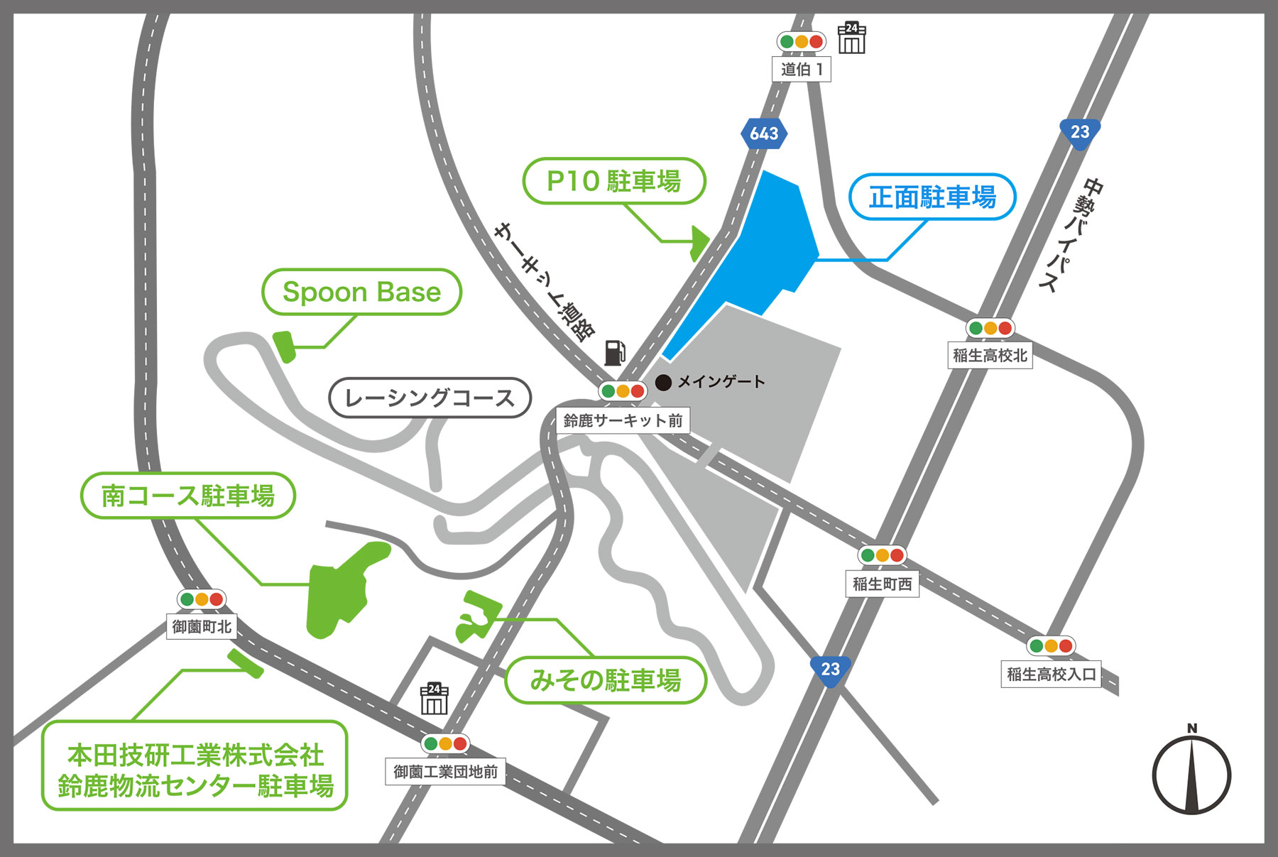 Overall Parking Map