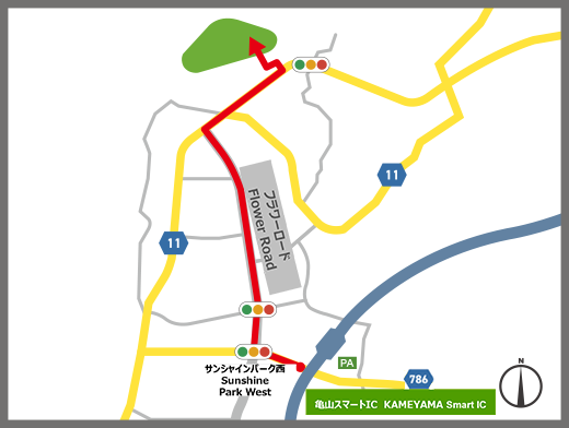 Map of the Area