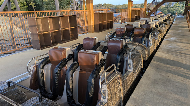 Increased thrill with backward riding!