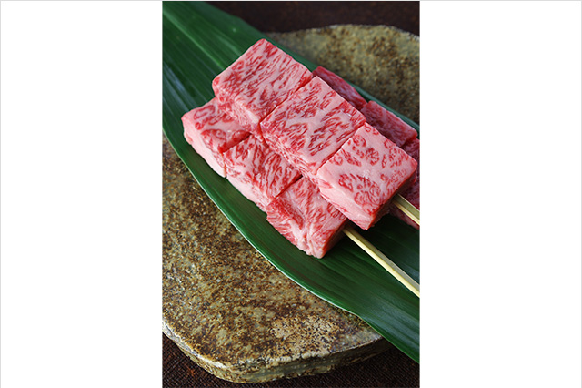 Men's Teppanyaki Stall "Marbled Saga Beef Skewers"