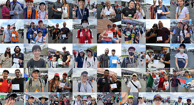 102 visitors' raw voices at the 2023 F1 Japan Grand Prix