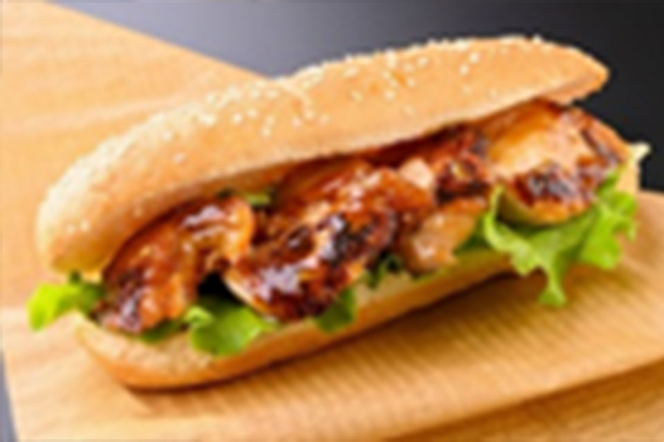 Chicken Marmalade Grilled Sandwich