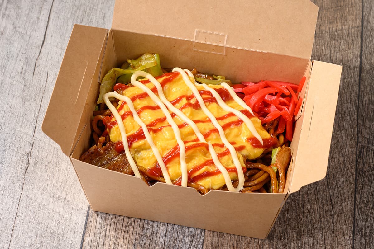 Omelette Yakisoba