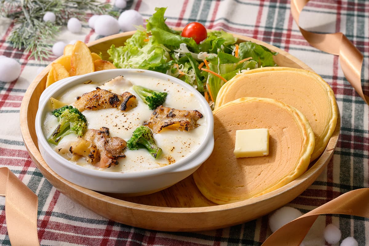 Rich Cheese Fondue Gratin