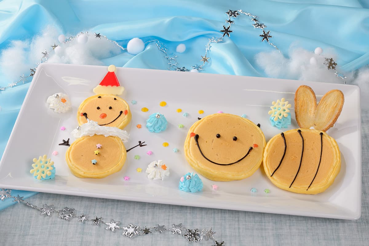 Let's Make a Snowman Pancake with Bunbun