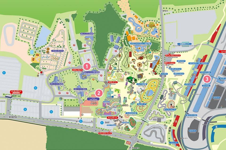 Training Venue Map