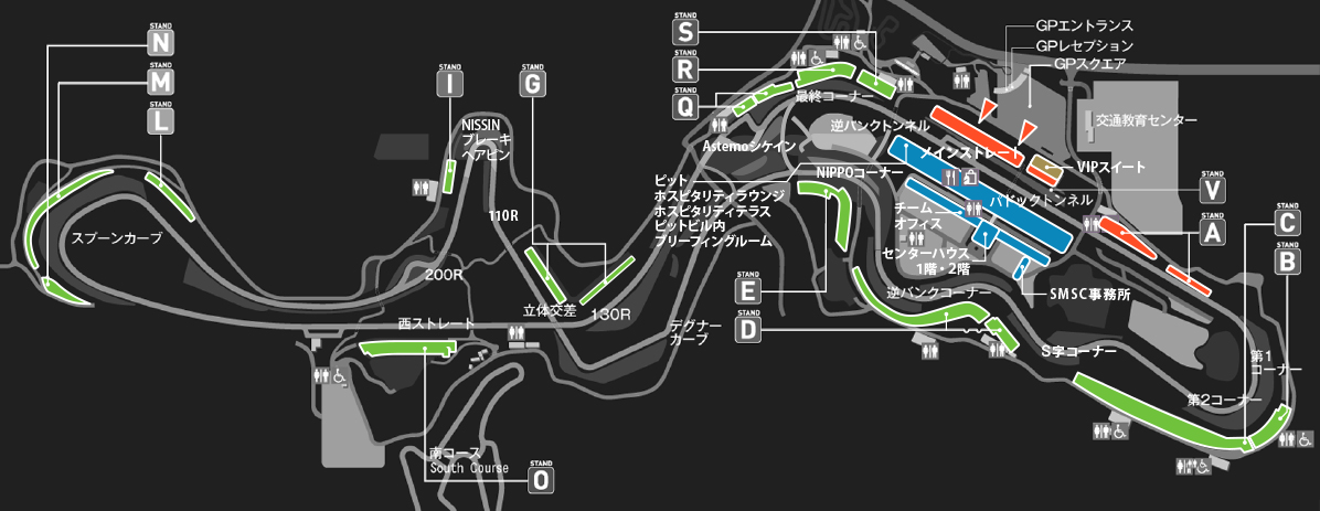 Racing Course MAP