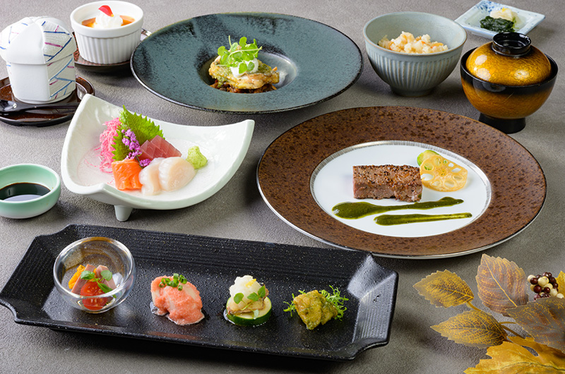 Autumn Japanese-Western Fusion Kaiseki