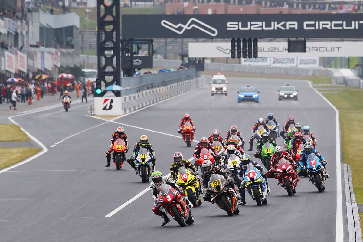 MFJ Grand Prix Superbike Race in Suzuka