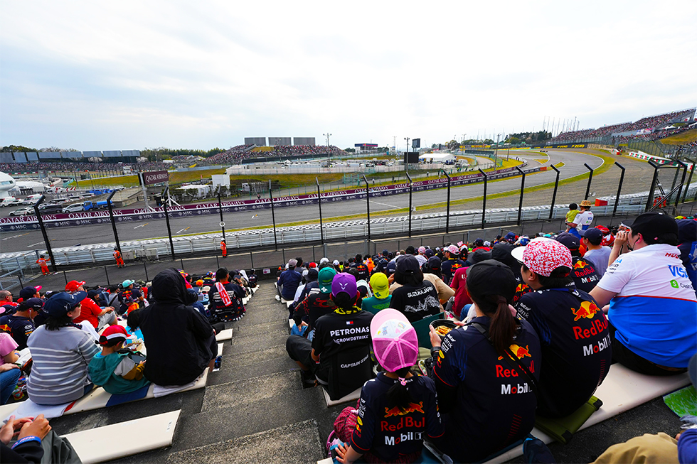 Family seat at the FORMULA 1 JAPANESE GRAND PRIX