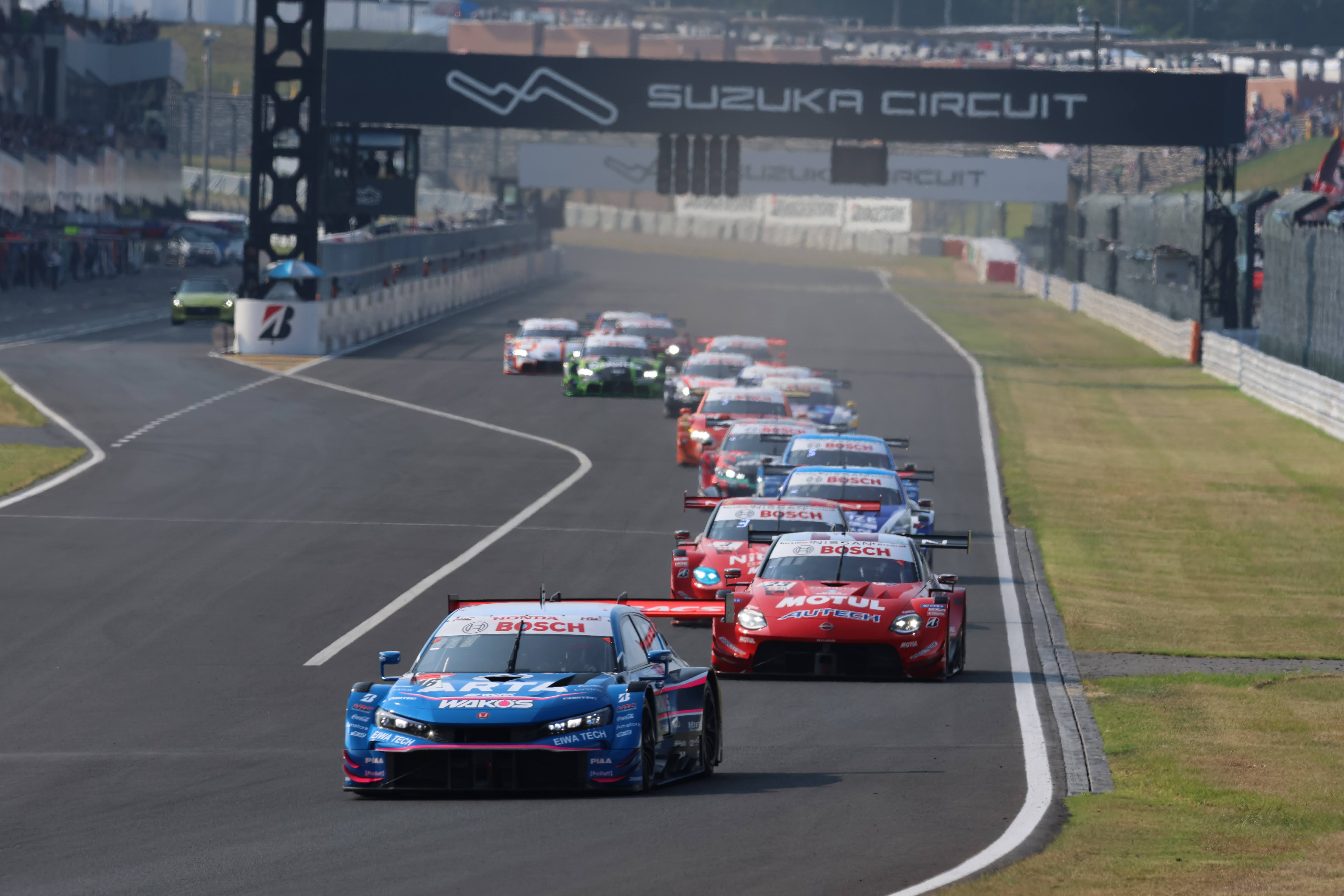 2025 AUTOBACS SUPER GT Round 5 SUZUKA GT 300km RACE Final Start Scene