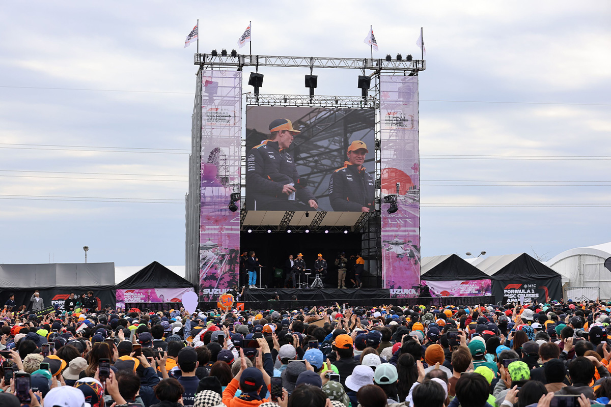 F1 Drivers Stage質問募集