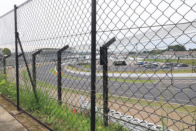 Cブロック最前列　アウトレットシート