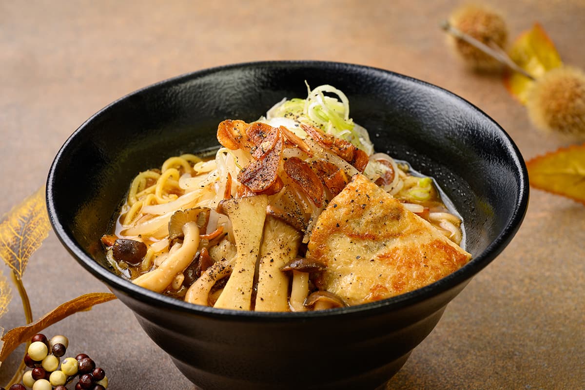スタミナきのこ味噌ラーメン