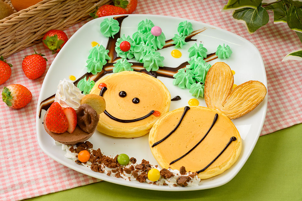 ぶんぶんと一緒にピクニックにおでかけしようパンケーキ〜はじめてのおでかけ〜