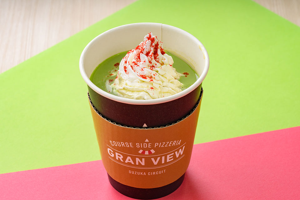 いちご抹茶ラテ