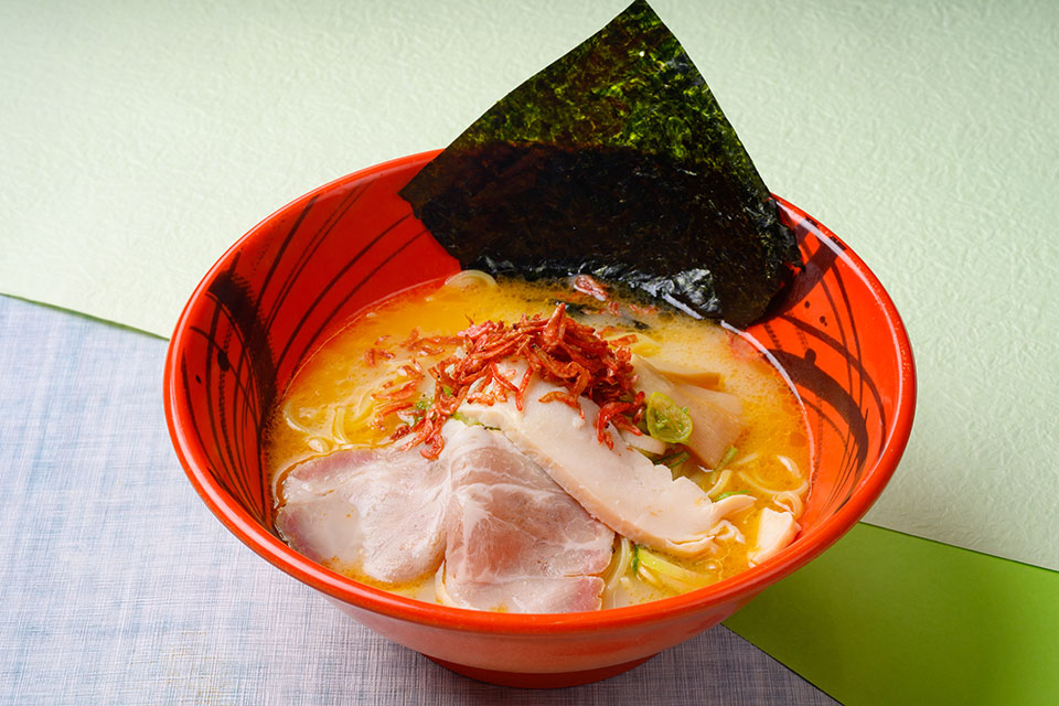 海老鶏白湯ラーメン