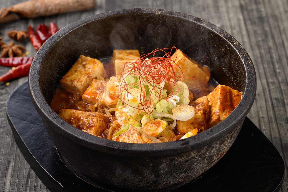 鉄鍋麻婆麺