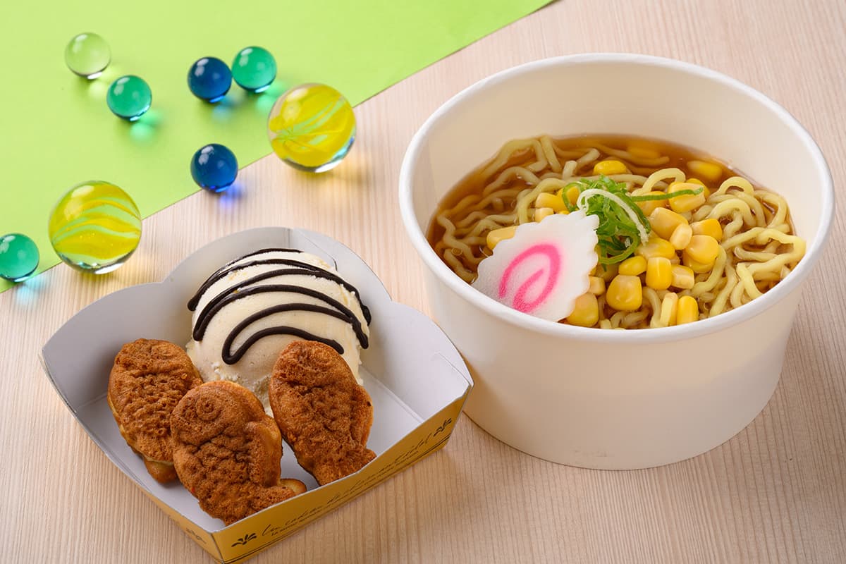 Kidsしょうゆラーメン プチととセット