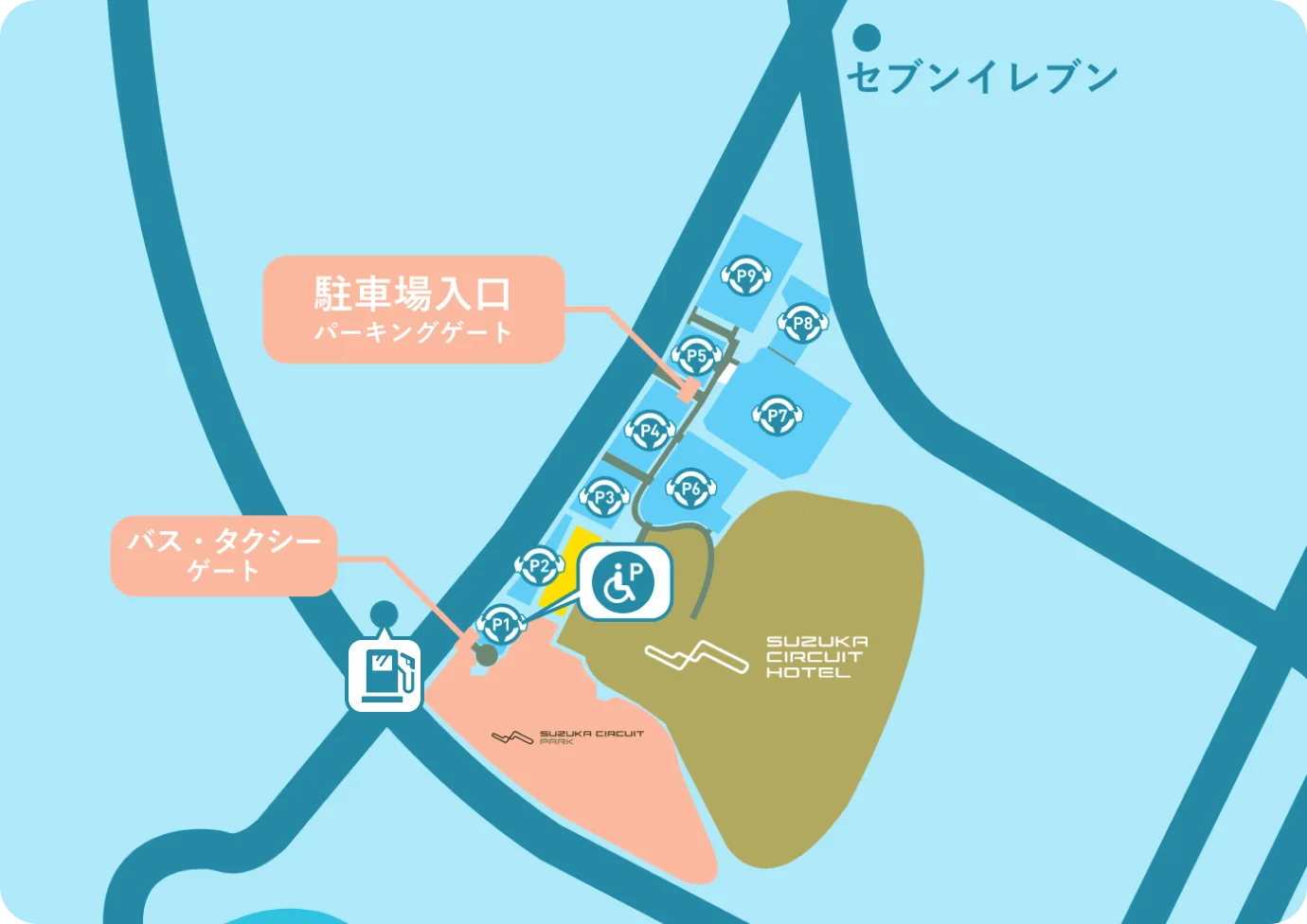 ゲートマップ
