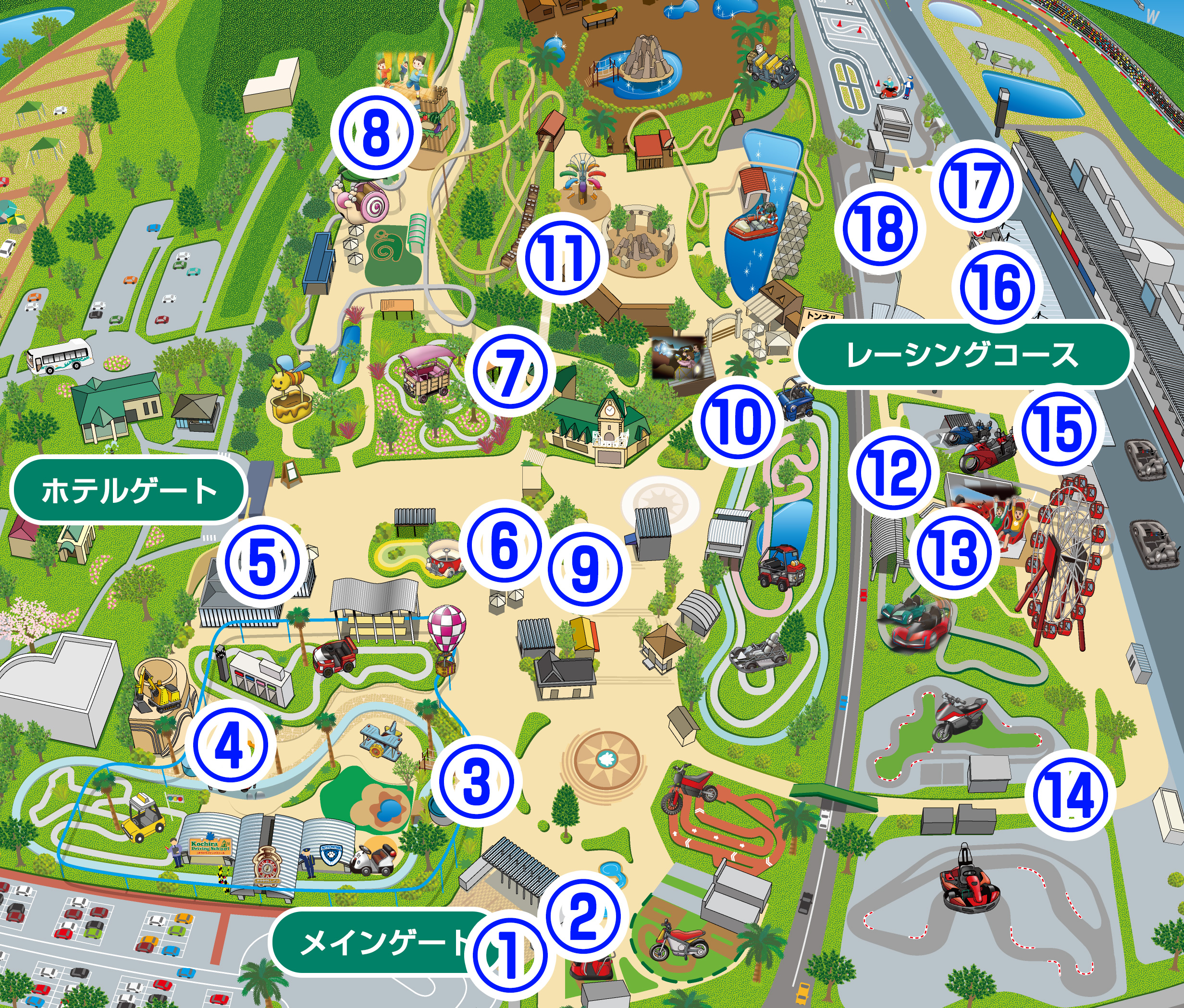 マップ オムツ交換台のあるトイレ