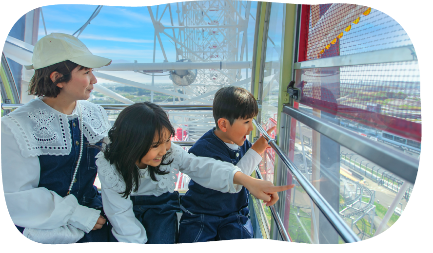お子さまのペースでパークを満喫