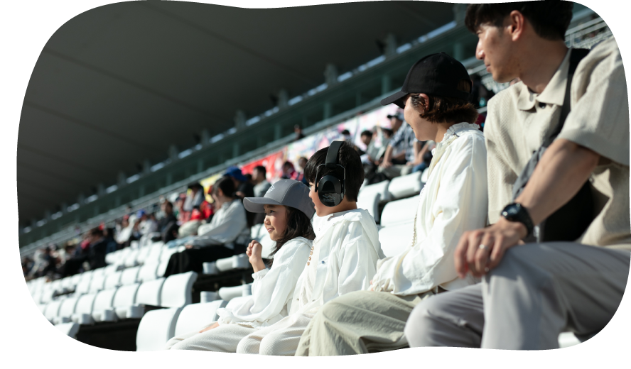 いよいよ初めてのレース観戦!