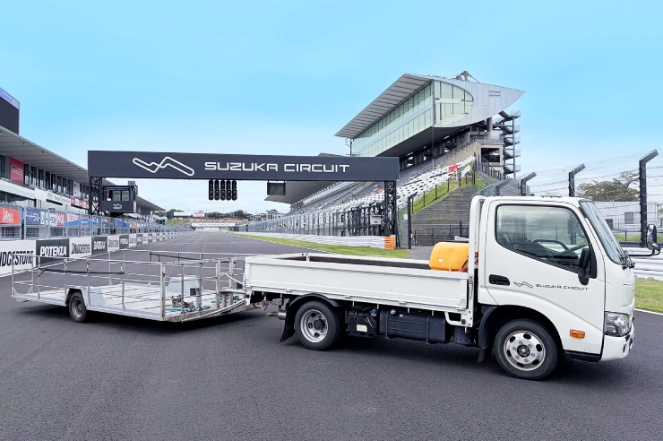 2輪回収用トラック