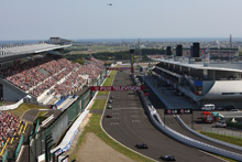 新施設のもとで開催された2009年F1日本グランプリ