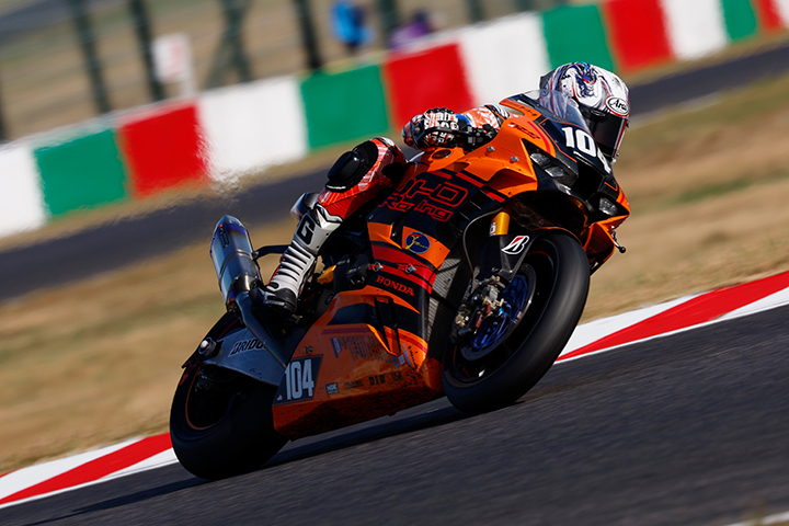 2位となったTOHO Racing 清成龍一の走り