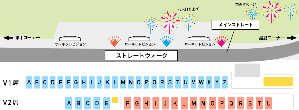 観覧エリア