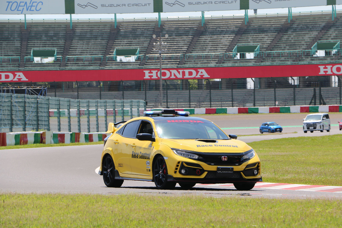 セーフティーカー搭乗体験