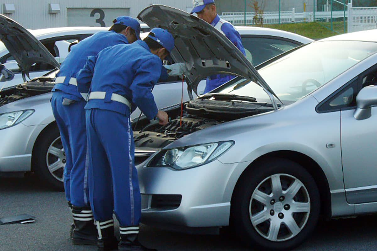 運転前の基本手順（静的実技）