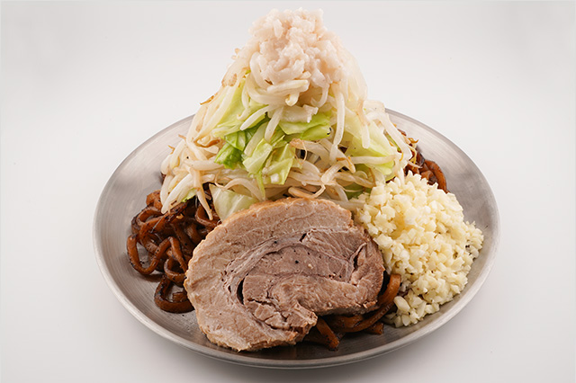 極粗豬油背脂炒麵「極粗豬油背脂炒麵加量版」