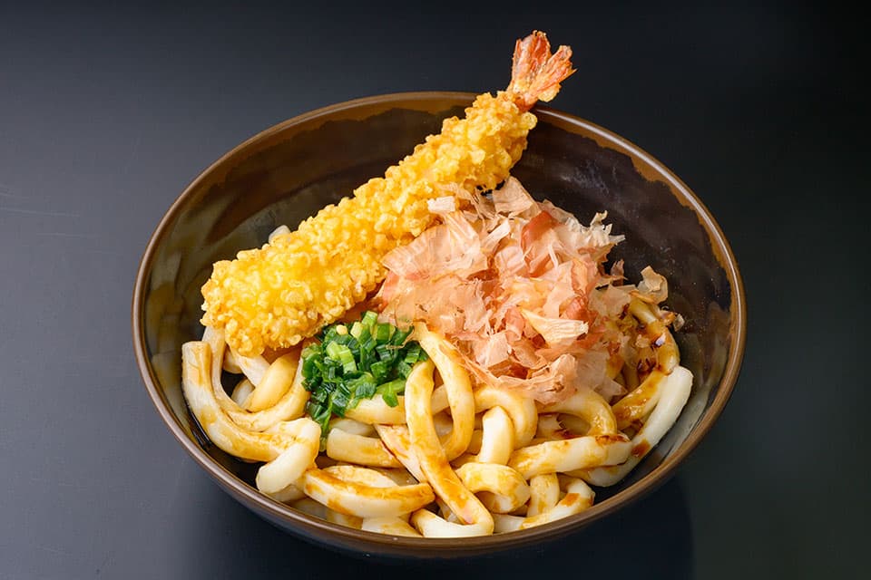 伊勢烏龍麵蝦入