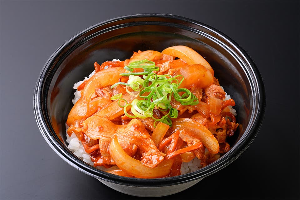 豬泡菜丼