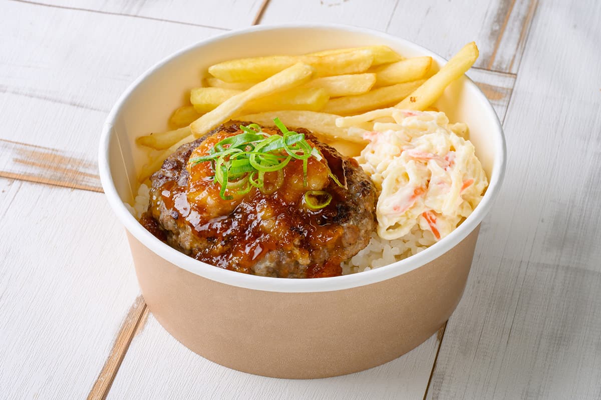 和風蘿蔔泥漢堡排飯碗