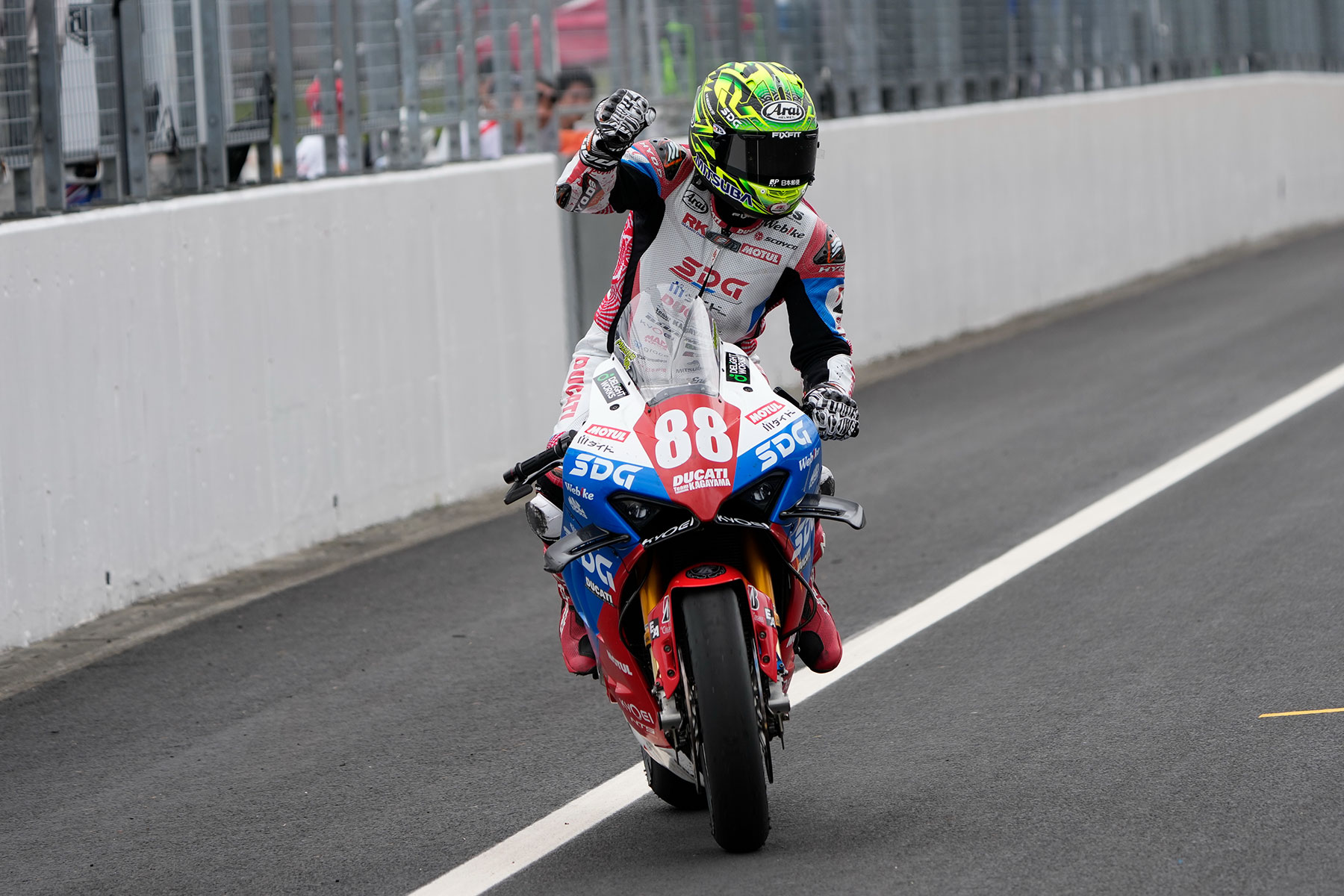 水野涼／SDG DUCATI Team KAGAYAMA