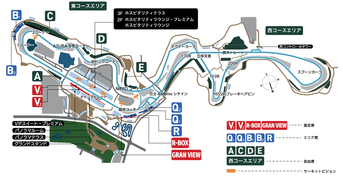 觀賽地圖